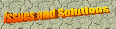 Issues and Solutions